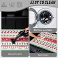 thumbnail image 5 of Yuyamidu Christmas Reindeer Car Trunk Mat 29" x 39" Universal Scratchproof Cargo Liner, Full Protection Vehicle Accessories Fits for Most Cars SUV and Sedan, 5 of 7