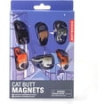 thumbnail image 2 of Kikkerland Cat Butt Magnet Set (Set of 6), 2 of 3