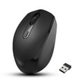 thumbnail image 6 of New rechargeable 2.4G wireless mouse mute laptop desktop office mouse black, 6 of 7