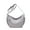 Gray, variant on Trendy Small Crescent Bag Nylon Crossbody Bags for Women Lightweight Hobo Luna Bag Multi-Pocket Shoulder Crossbody Purses