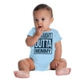 thumbnail image 6 of Straight Outta Mommy Hip Hop Romper Boys or Girls Infant Baby Brisco Brands 24M, 6 of 7