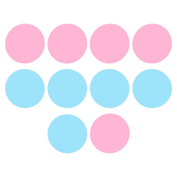 10pcs Manicure Pallets Silicone Cosmetic Mezcling Palettes para colorear la herramienta para colorear