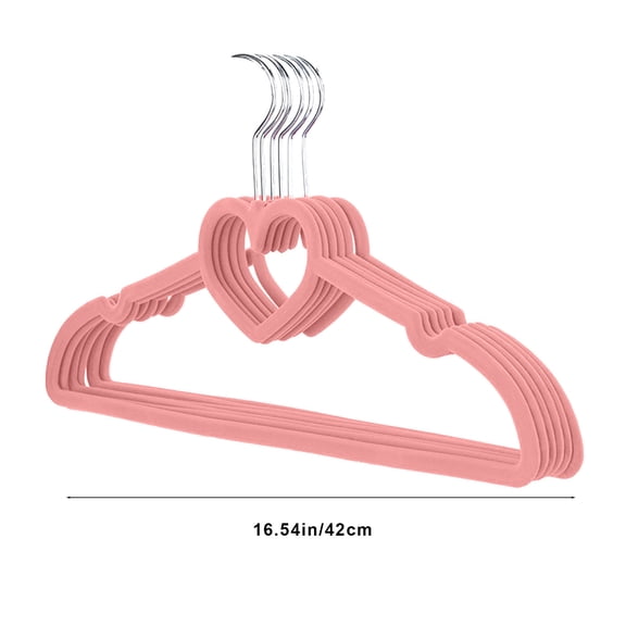 Lilixerw 10 PCS Velvet Hangers,Non Slip Adult Hangers,Slim Clothes Hanger,Durable & Cute for Coats,Shirts,Dress