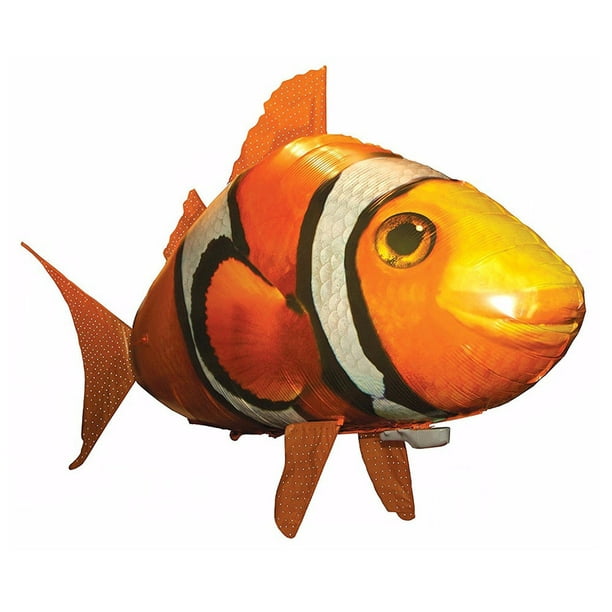 Fortune Remote Control Flying Air Shark Toy Rc Radio Inflatable Clown Fish Balloons Gift Other Onesize