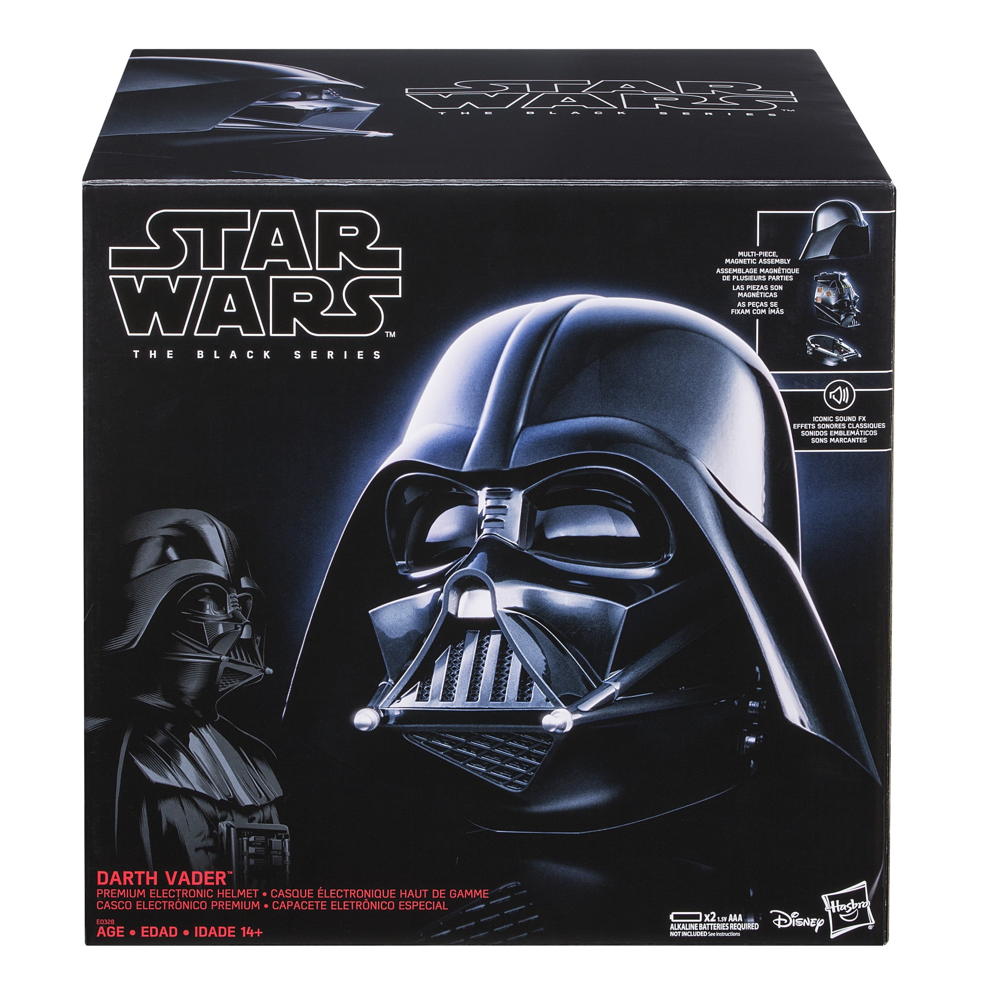 Star Wars The Black Series Darth Vader Capacete Eletrônico Premium Novo em folha Wow