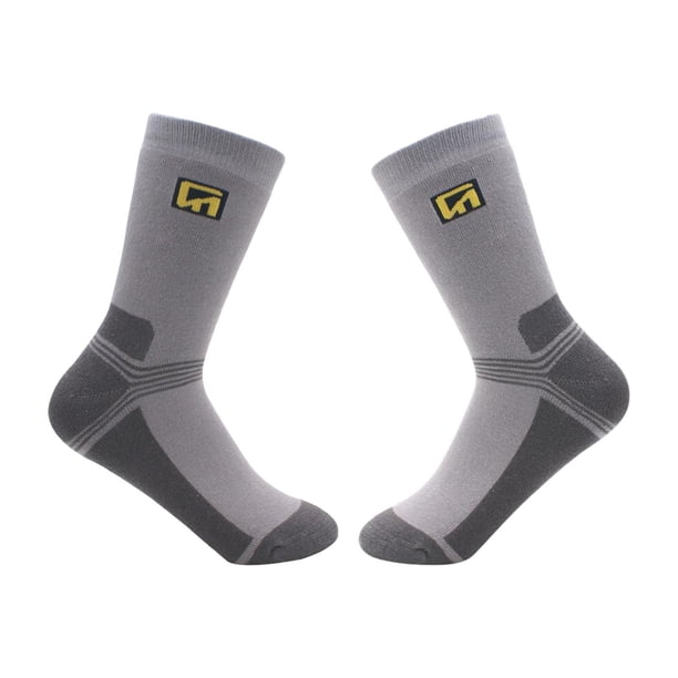 Calcetines de patinaje sobre hielo transpirables para niños Calcetines de patinaje sobre ruedas cómodos para Gris