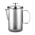 thumbnail image 1 of Rongfmy French Pressing Coffee Pot 1000ml with for Kitchen Coffee Bar Camping, 1 of 9
