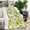 Lemon-1, variant on Lemon Blanket,Comfortable Soft Flannel Throw Blanket,All Season,Warm Lightweight Blankets for Sofa Bed Couch Living Room Chair,30"x40"(80x100cm)