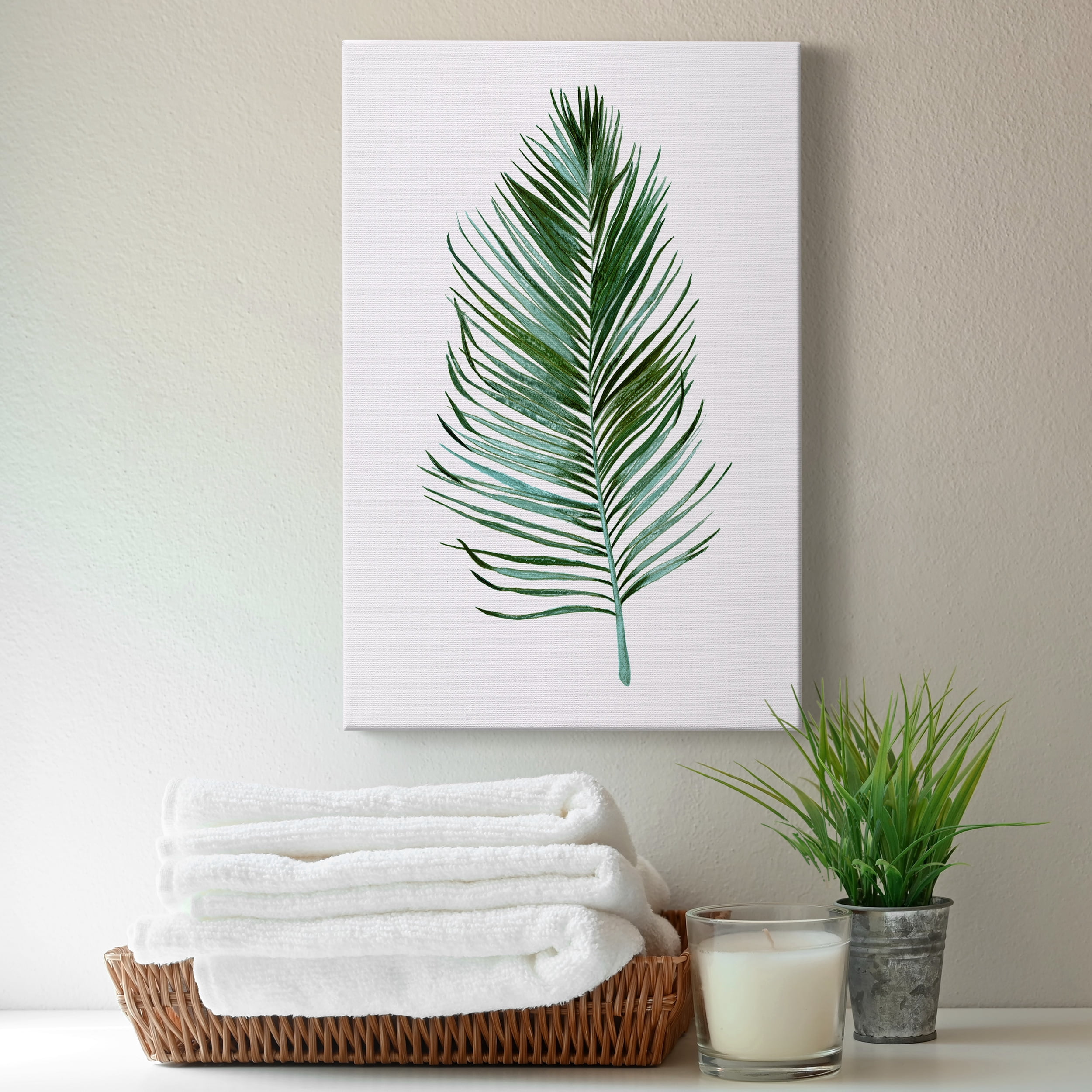 Sage Frond I Premium Gallery Wrapped Canvas - Ready to Hang - 40 x 60