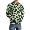thumbnail image 5 of Animal Printing Leopard Men's Women Vintage 3D Hooded Sweatshirt - All-Season Loose Fit Streetwear, 5 of 6