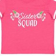 thumbnail image 4 of Inktastic Sister Squad with Pink Flowers Boys or Girls Toddler T-Shirt, 4 of 5