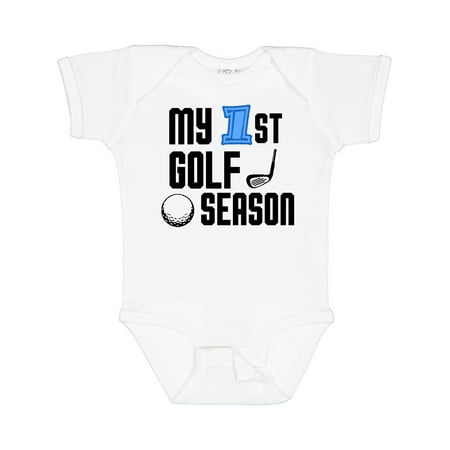 

Inktastic My 1st Golf Season Gift Baby Boy Bodysuit