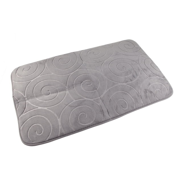 Juego de Alfombrillas de Baño, Alfombras absorbentes de pelusa Suave para una una una experiencia de baño cómoda
