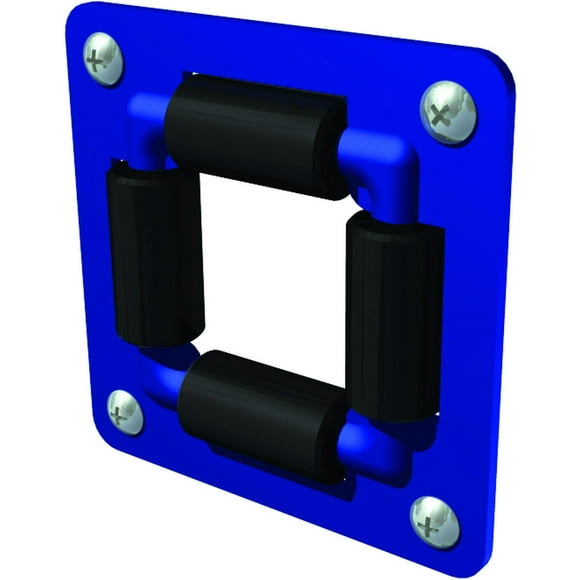 Coxreels 4RB Support de Rouleau 4 Voies en Acier Revêtu de Poudre Taille 1/4 Pouces"-3/4 Pouces" Bleu