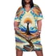 thumbnail image 1 of Leyendas literarias: Colección de citas de literatura clásica. Vestido holgado con bolsillos. Vestidos de verano para mujer. Vestidos de verano para mujer 2025., 1 of 7