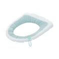 thumbnail image 5 of MICLOZYT Clearance,Toilet Seat Covers,Toilet Seat Warmer with Comfort Foam,Bathroom Toilet Seat Closestool Washable Soft Warmer Mat Cover Pad Cushion, 5 of 5