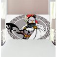 thumbnail image 2 of Medieval Headboard, Middle Ages Knight Traditional Costume and Heroic Pastme, Upholstered Decorative Metal Bed Headboard with Memory Foam, Twin Size, Multicolor, by Ambesonne, 2 of 3