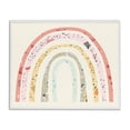 thumbnail image 4 of Stupell Industries Children's Abstract Pattern Striped Rainbow over Beige Graphic Art White Framed Art Print Wall Art, 20x16, by Daphne Polselli, 4 of 5
