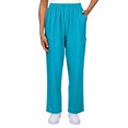 thumbnail image 2 of longantii Scrub Bottoms for Women Stretch Straight-Leg Cargo Pant Nursing Soft Uniform Scrub with Side Pockets Turquoise XXL, 2 of 6