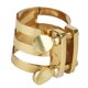thumbnail image 4 of Sujetador de ligadura para saxofón alto, ligadura para saxofón alto, boquilla, piezas para saxofón, ligadura para saxofón alto, aspecto llamativo, 4 of 9