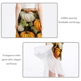 thumbnail image 2 of Thanksgiving Stylish Chiffon Beach Dress with Polyester Straps - Summer Dress for Women, 2 of 6
