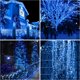 thumbnail image 5 of Guirnalda de luces solares btfarm 320 LED, 40 m, azul, 8 modos, impermeables, 5 of 6