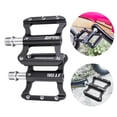 thumbnail image 2 of Almencla Roulements Ultralégers Plateforme Plate Pédales Cyclisme Route BMX Pédales Pièces de Vélo Remplacement Accessoires de Réparation Noir, 2 of 8