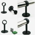 thumbnail image 4 of 8 soportes para barra de cortina de techo, resistentes, ganchos para colgar cortinas., 4 of 6