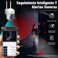 thumbnail image 3 of 2PCS Camara de Seguridad Exterior WiFi 2.4GHz, 2MP Cámara de Vigilancia para Casa,Cámara Inalámbrica Impermeable IP66,360° Camaras de Seguridad con Visión Nocturna de Color con Detección de,2 Pcs, 3 of 11
