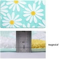 thumbnail image 3 of Evlmd Bathroom Rugs Non Slip Washable, Beige Large Bath Mats for Bathroom Floor, Soft Cute Daisy, Shaggy Soft and Absorbent, Thick Plush Shower Bath Rug Runner Decor, 20" X 32", 3 of 6