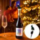 thumbnail image 5 of LADIGASU Festive Supplies Tapón de Vino Fresco Tapón de Botella Universal Mini Gorro de Navidad Decoración Regalo Navidad Tapón de Vino Tinto Liquidación 1X Tapón para Botella de Vino, 5 of 7