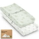 thumbnail image 1 of Fundas para cambiadores KeaBabies Soothe, 100% algodón, paquete de 2, 1 of 9