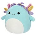 thumbnail image 4 of Squishmallows 16” Irina the Teal Axolotl with Rainbow Gills - Ultra Soft Easter Plush, 4 of 7