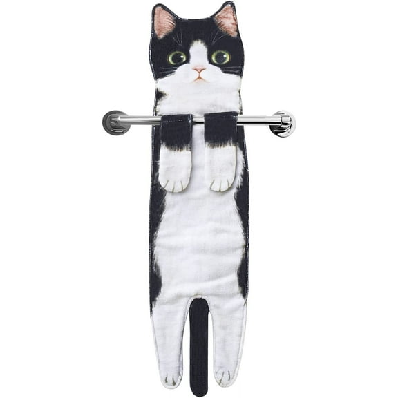 Cat Kitten Hand Towels