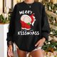 thumbnail image 2 of Sudaderas de Cuello Redondo de Navidad Para Mujer Moda Casual Manga Larga Impreso Ladies Tops Odeerbi ODB208487, 2 of 6