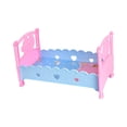 thumbnail image 2 of 1/12 1/6 casa de muñecas en miniatura, modelo de cama, accesorios de decoración para muñecas, suministros de paisaje de juguete, juego de simulación Estilo C, 2 of 8