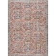 thumbnail image 2 of Hauteloom Urpi Living Room, Bedroom Machine Washable Area Rug - Farmhouse - Peach, Pink, Mustard - 9'2" x 12', 2 of 12