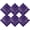 Dark Purple, variant on 6 Pcs Neon Color Cowboy Bandanas for Men Women Assorted Paisley Pattern Handkerchiefs 22 x 22 Inch Kids Headwrap Scarfs