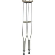 Roscoe Medical CRAT 300 lb Aluminum Crutches, Tall Adult - Case of 16