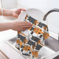 thumbnail image 6 of Qekee Funny Cats Qekee {designName} Patten Kitchen Towels, Dish Towels,Kitchen Hand Towels,Absorbent Quick Drying Cleaning Towel, 16x26 Inches, 6 of 7
