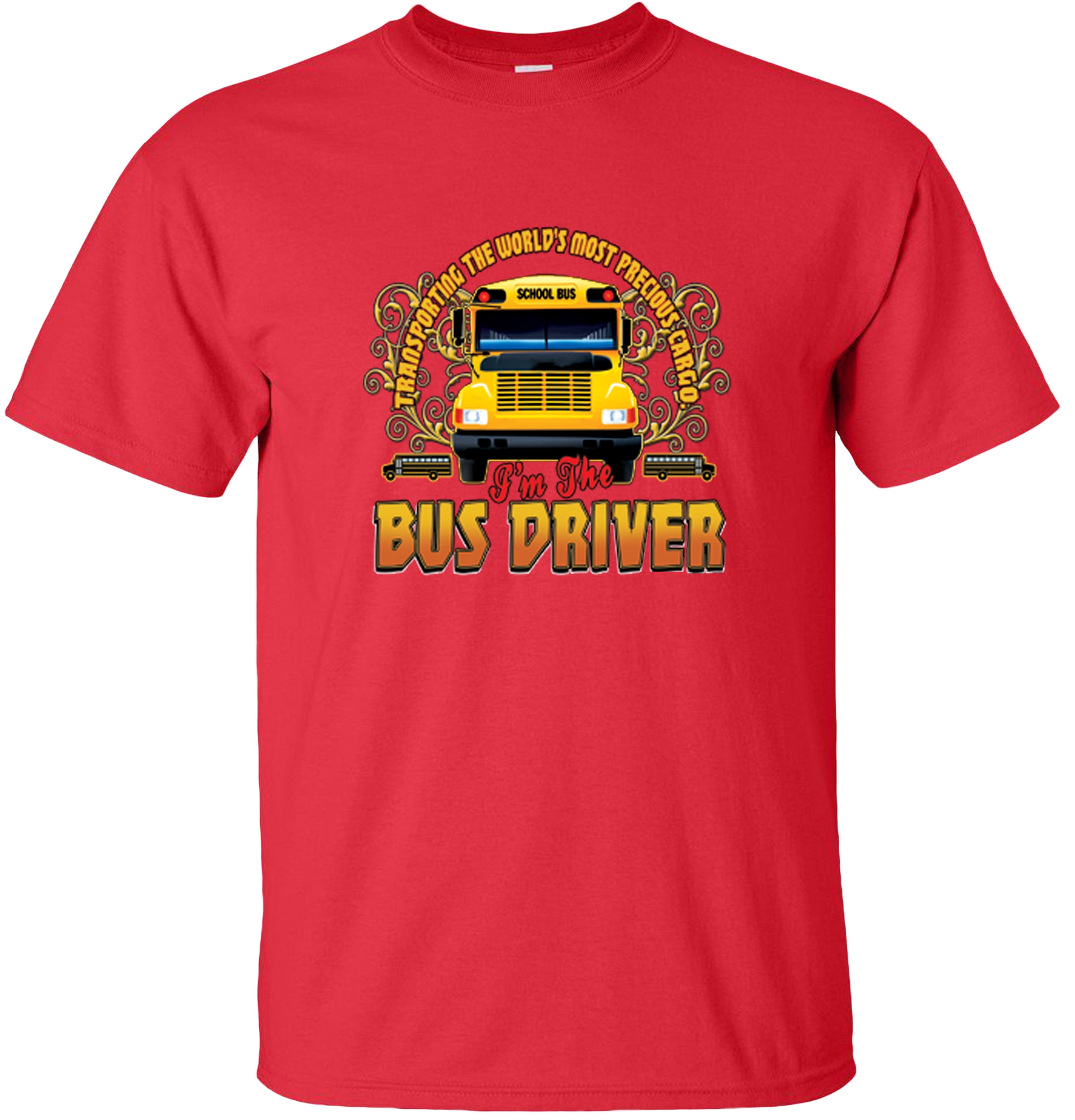 Short Sleeve Shirts Being A School Bus Driver Tee Shirt