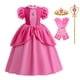 thumbnail image 1 of Disfraz de princesa y melocotón para niños, ropa rosa para Cosplay, vestido de fantasía para niños de 2 a 10 años, Carnaval de Halloween Fivean unisex, 1 of 2