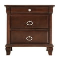 thumbnail image 4 of Glory Furniture Triton 2 Drawer Nightstand in Cappuccino, 4 of 8
