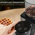 thumbnail image 4 of Electric Coffee Grinder for Home & Office: Smart Conical Burr coffee grinder with 25 Precision Grind Settings 120g Expandable Bean Hopper - Anti-Static Design Quiet Durable Multi-Cup Brewing, 4 of 4