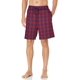 thumbnail image 1 of Short de pijama rojo de algodón Nautica WH80S9 para hombre, talla S, 1 of 3