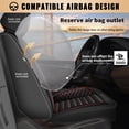 thumbnail image 2 of Car Seat Covers for Dodge Challenger 2008-2025 Waterproof Car Seat Cushion Protector,Premuim Auto Interior Accessories Red,Front Set(2 Seats), 2 of 7