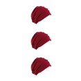 thumbnail image 2 of Qarigey Gorro de verano, gorro de dormir de aspecto exquisito cómodo, gorros suaves, suministros para la cabeza, regalos de cumpleaños, rosa Type1 NO1, 2 of 6