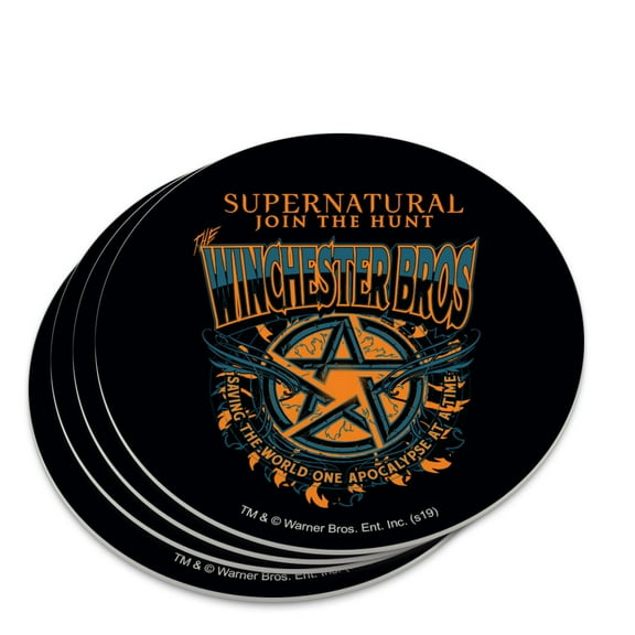 Supernatural The Winchester Bros Novelty Coaster Set