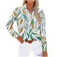 thumbnail image 4 of Karight Womens Button Down Shirt Long Sleeve Blouse, 4 of 5