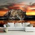 thumbnail image 1 of 3D Wallpaper Tiger Wall Mural SKU# WAL0195, 1 of 1